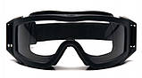 Окуляри захисні з ущільнювачем Venture Gear Tactical Loadout+RX (clear) Super Anti-Fog H2MAX, прозорі окуляри з діоптрійною, фото 5