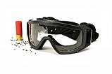 Окуляри захисні з ущільнювачем Venture Gear Tactical Loadout+RX (clear) Super Anti-Fog H2MAX, прозорі окуляри з діоптрійною, фото 9