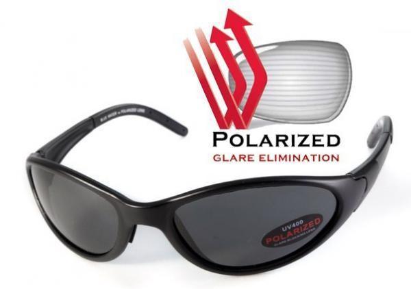 Окуляри поляризаційні BluWater Venice Polarized (gray) чорні