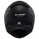 Мотошолом LS2 FF353 Rapid 2 Solid Matt Black ECE2206, фото 7