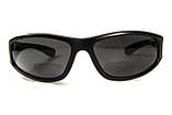 Окуляри біфокальні поляризаційні (захисні) BluWater Winkelman-2 polarized (+2.5 bifocal), (gray) чорні, фото 6