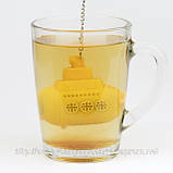 Жовта підкладка-заварник для чаю, фото 3