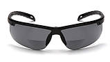 Окуляри Pyramex Ever-Lite Bifocal (gray +1.5) Super Anti-Fog H2MAX, біфокальні сірі з діоптріями, фото 4