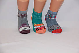 Дитячі шкарпетки махрові для малюків п/е НЛ 16-18 к-4 лисичка,вед, кошеня