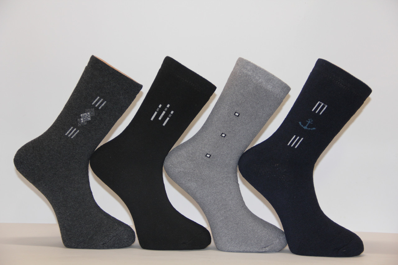 Чоловічі шкарпетки махрові МОНТЕКС КЛ 39-41 асорті