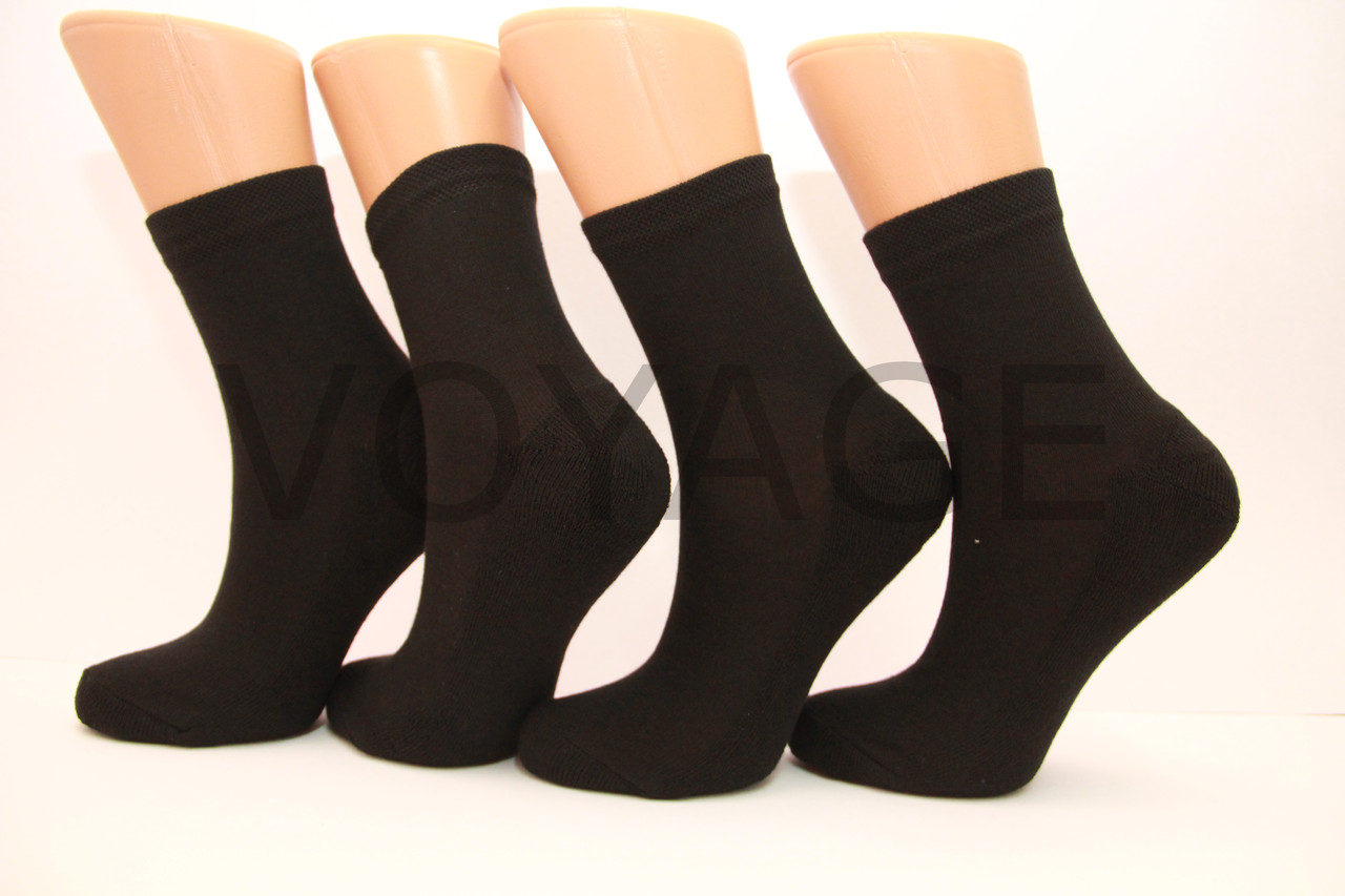 Жіночі шкарпетки з махровою підошвою КЛ 35-38 чорний