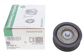Напрямний ролик ременя генератора Mercedes C-class (W204) 07-14 E-class (W211 W212) 06- (67x25) (INA 532062910)