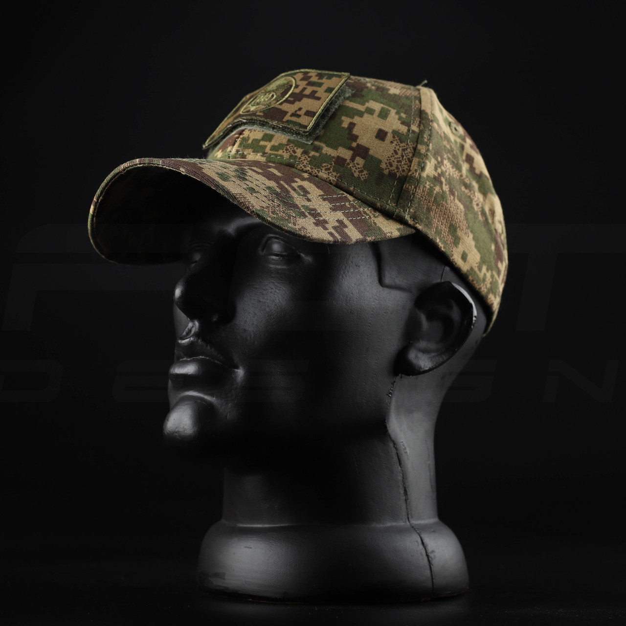 Кепка бейсболка ріп-стоп Спрощена с велкро Хижак піксель G-0822 тактична, фото 1