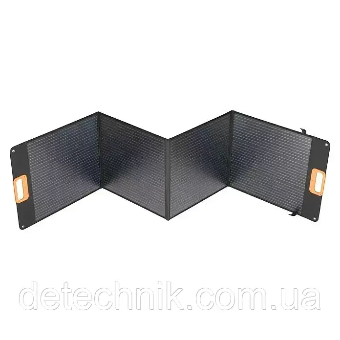 Yard Force 200W Портативна та складана USB сонячна панель живлення для піших прогулянок, кемпінгу, караванів та відпочинку на прир