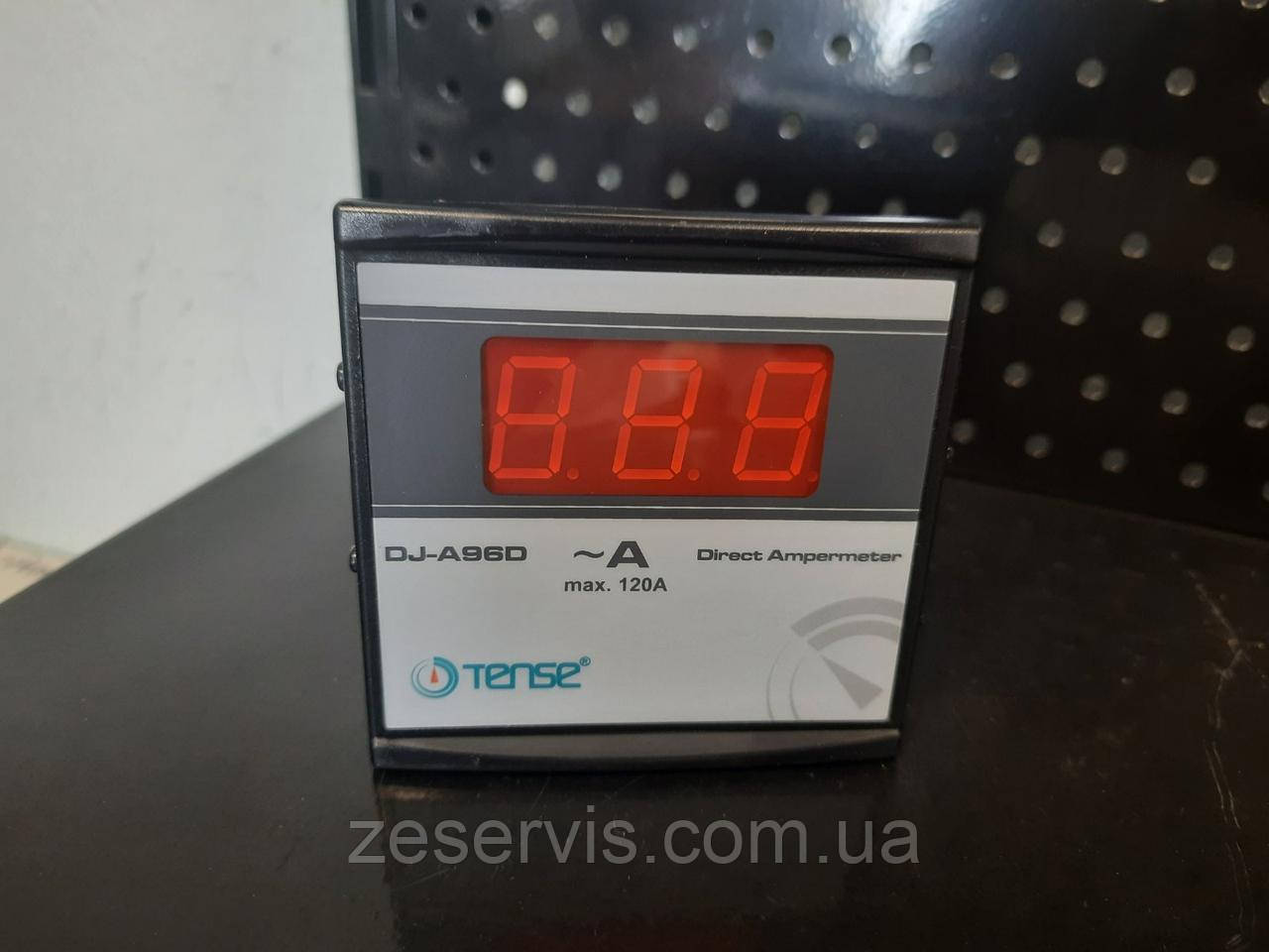 Амперметр у комплекті з трансформатором струму 100 А, цифровий 96х96, Tense