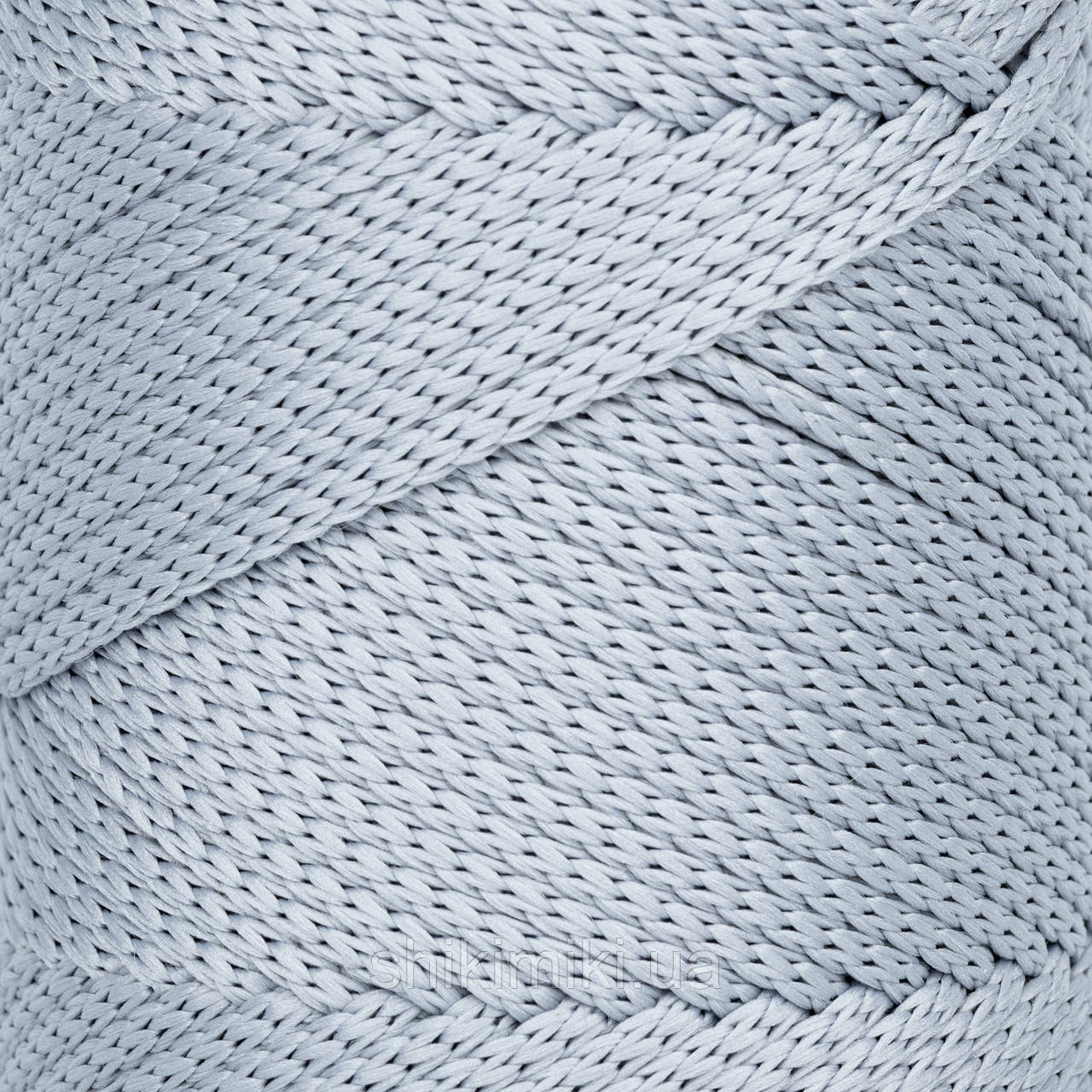 Шнур поліефірний Matte Macrame 3 mm, колір Попелястий