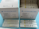 Голка ін'єкційна,одноразова,стерильна G30 (0,3 х 13мм) " Alexpharm " 100шт./уп, фото 2