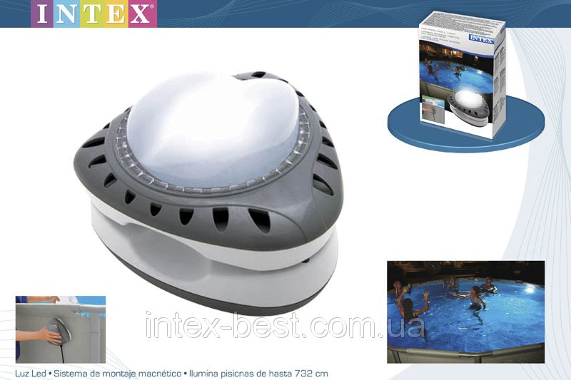 Лампа світлодіодна для підсвічування басейну, 220V INTEX 56688 (28688)