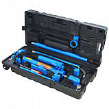 Набір 10 тонн гідравлічних розтяжок для кузовного ремонту Black Tools 12300, фото 3