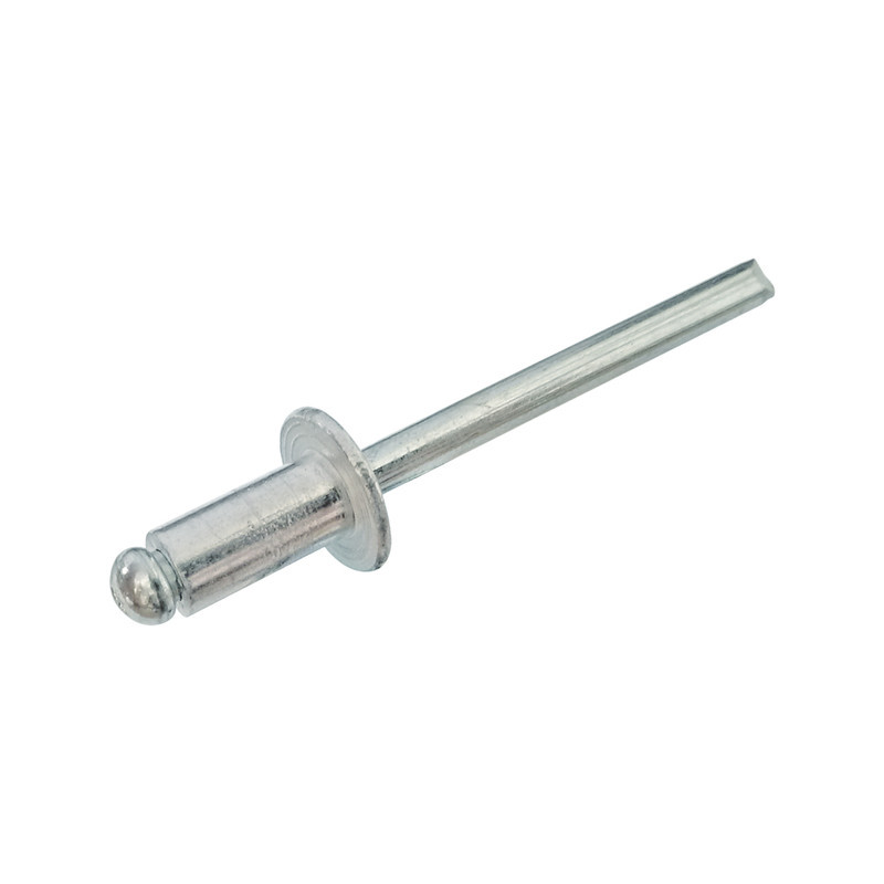 RF заклепка 6,4х18 прижим 10-12мм алюміній-сталь пласка головка [970000000976418000] ISO15977 Rivettop, фото 1