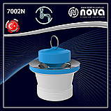 Випуск 70 мм для сифона кухонної мийки та умивальника 1 1/2 з пробкою NOVA 7002N, фото 3