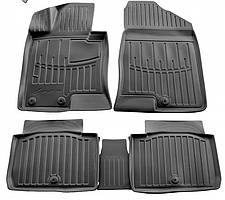 Килимки Stingray 3D (5 шт, поліуретан) для Hyundai Sonata YF 2010-2014 рр