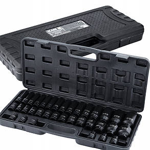 Набір головок ударних 1/2" 8-32 35 ел Black 13311, фото 3