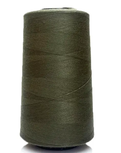 Швейна нитка 100% PE 40/2 кол S-282 хакі (боб 4000ярдов)