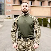 Тактичний військовий убакс піксель ЗСУ бойова армійська сорочка ріп-стоп