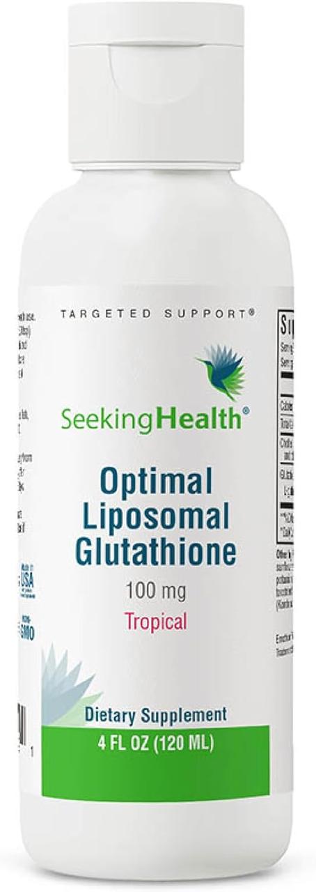 Seeking Optimal Liposomal Glutathione Tropical / Ліпосомальний глутатіон тропічний смак 120 мл 11/25