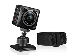 Відеокамера Silver Crest SWK360A1 (огляд 360°, IPX8, 2448 x 2448/30 кадрів за секунду, Micro SD)