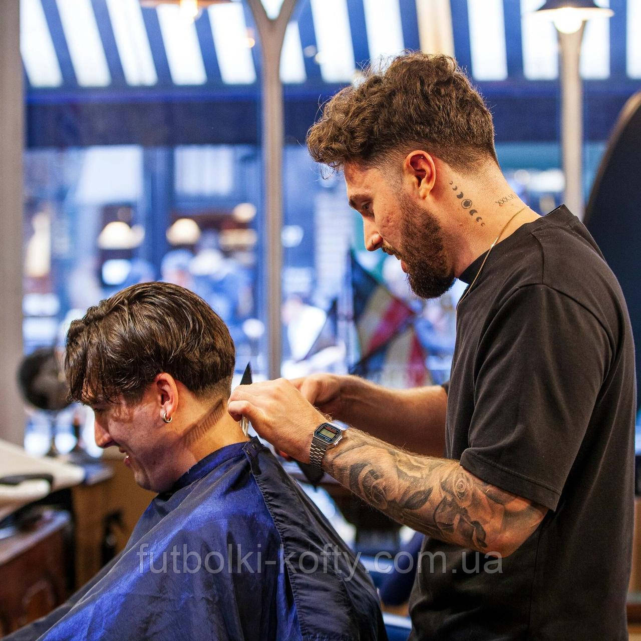 Футболка для перукаря, б’юті майстра, стиліста, майстра манікюру. Розміри S-5XL, 100% бавовна, фото 1