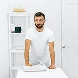 Футболка для перукаря, б’юті майстра, стиліста, майстра манікюру. Розміри S-5XL, 100% бавовна, фото 3