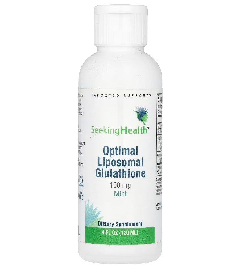 Seeking Health Optimal Liposomal Glutathione Mint / Ліпосомальний глутатіон м'ятний смак 120 мл