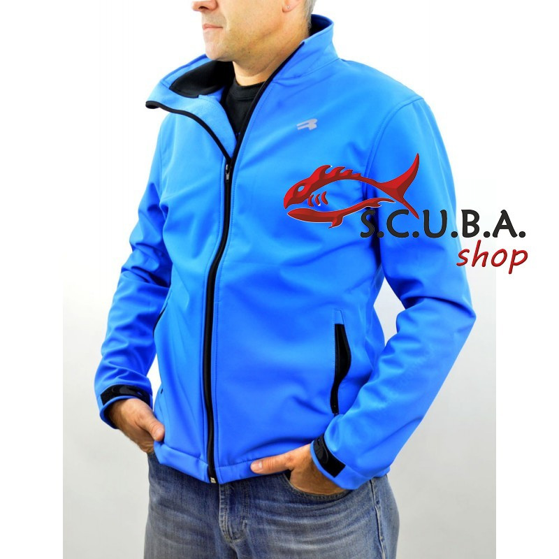 Спортивная мембранная мужская куртка Radical Crag, водонепроницаемая, цвет голубой - фото 2 - id-p434328452