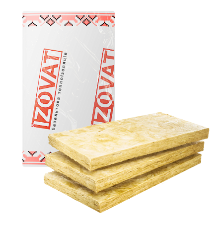 Утеплювач базальтовий  з мінеральної вати Izovat  30 - 100 мм, фото 1