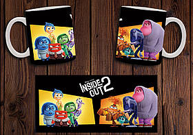 Чашка "Думками навиворіт" / Кружка Inside Out №3