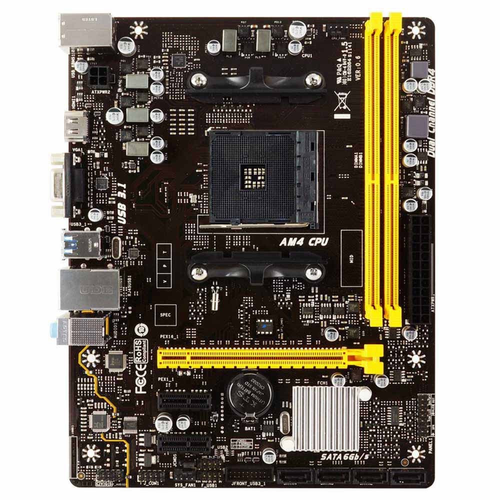 Материнська плата  Biostar A320MH (sAM4, AMD A320, PCI-Ex16) OEM Bulk, фото 1