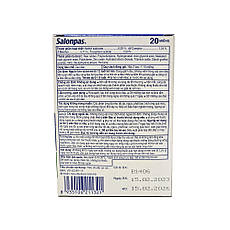 Пластир Зігрівальний знеболювальний 20 штучок (6,5*4,2 см) Salonpas, фото 5