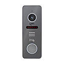 Відеопанель Light Vision RIO FHD(RF) Grey зі зчитувачем Mifare, фото 6