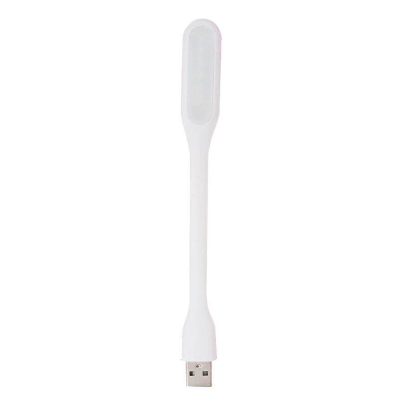 Лампа USB для повербанка гнучка гнучка світлодіодна лампа для ноутбука яскрава Led лампа USB Білий