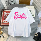 Жіноча футболка оверсайз з принтом Barbie, Барбі., фото 4