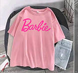 Жіноча футболка оверсайз з принтом Barbie, Барбі., фото 3