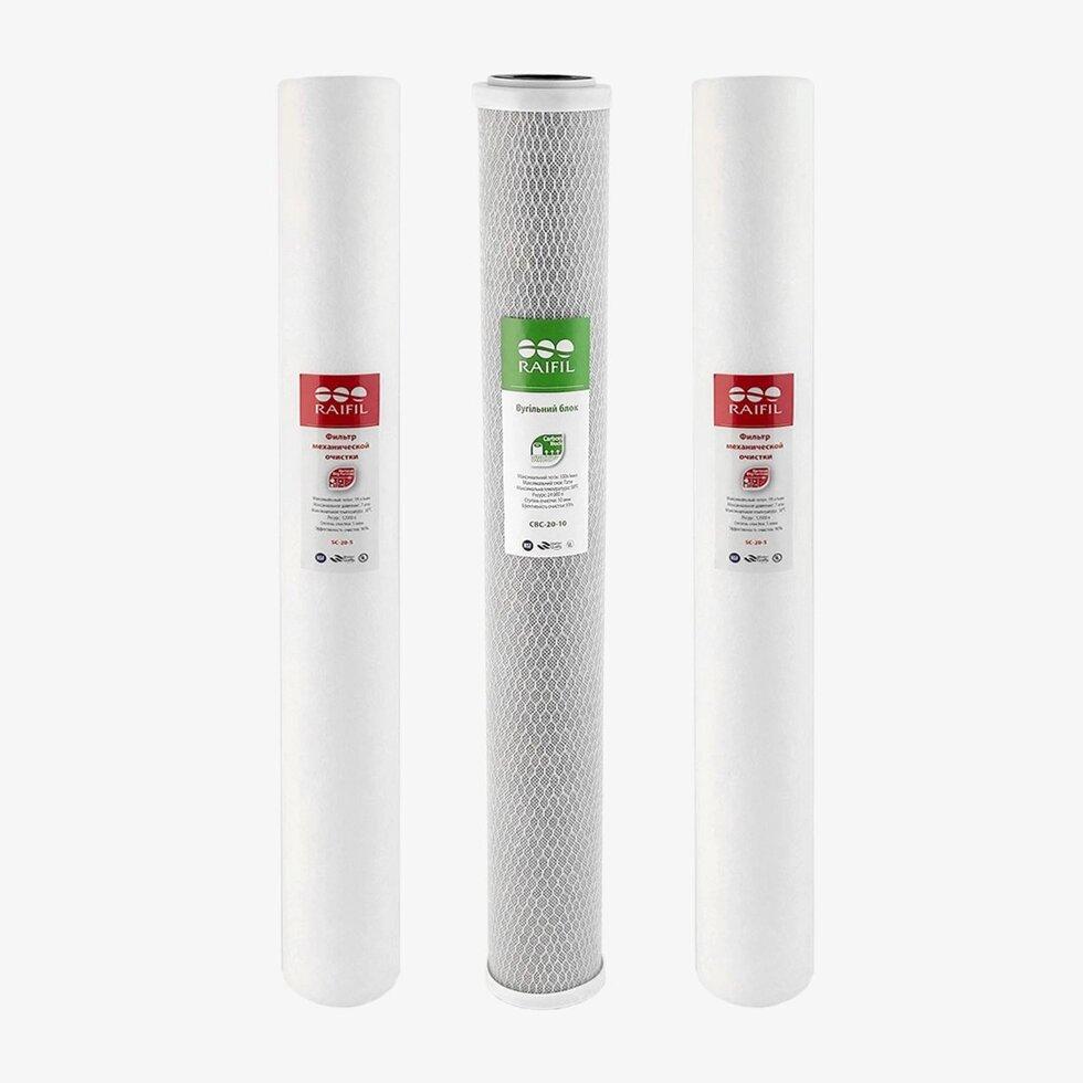 Комплект змінних картриджів 20 Slim RAIFIL (SC-20, CBC-20-10, SC-20)