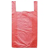 Пакет п/е "Майка" 24*42см польський рожевий