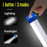 LED-світильник ліхтарик з акумулятором 15 см від USB нічник, перезаряджуваний, автономний, акумуляторний