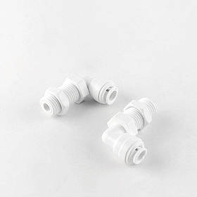 1807-D (4BU4-D) Фітинг кутовий (трубка 1/4 - різьба зовнішня 1/4)