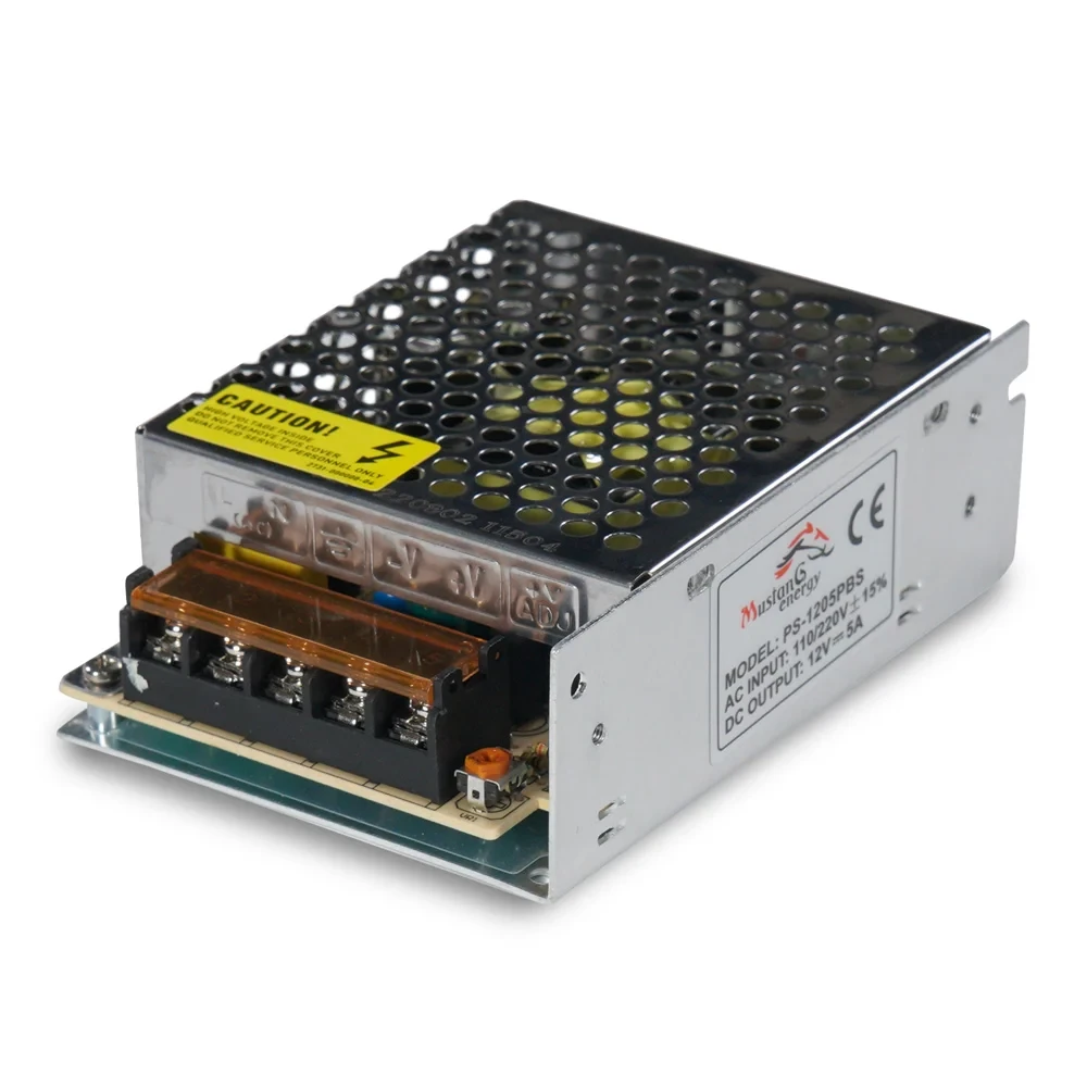 Блок живлення Mustang Energy PS-1205PBS 12V/5A (43-00030), фото 1