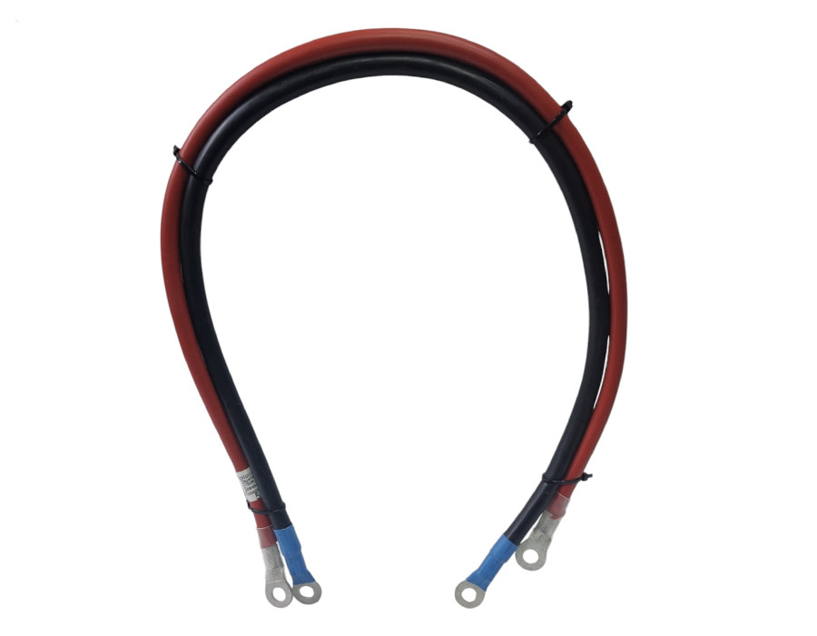 Кабель для інвертора, АКБ 50см ( перетин 25мм) 140А ( 2шт), фото 1