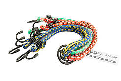 Стяжка вантажу MASTERTOOL "Павук" гумова Ø 8 мм 60 см 8 гаків 81-0330