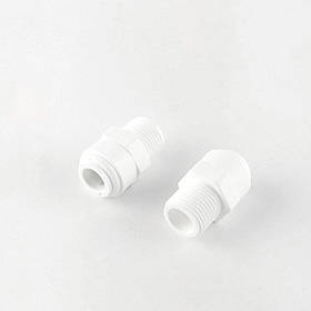 WA-MC0606 / 6mc6   Фітинг прямий (трубка 3/8 - різьба зовнішня 3/8) Organic