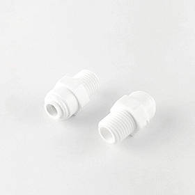 WA-MC0404 / 4mc4   Фітинг прямий (трубка 1/4 - різьба зовнішня 1/4) Organic