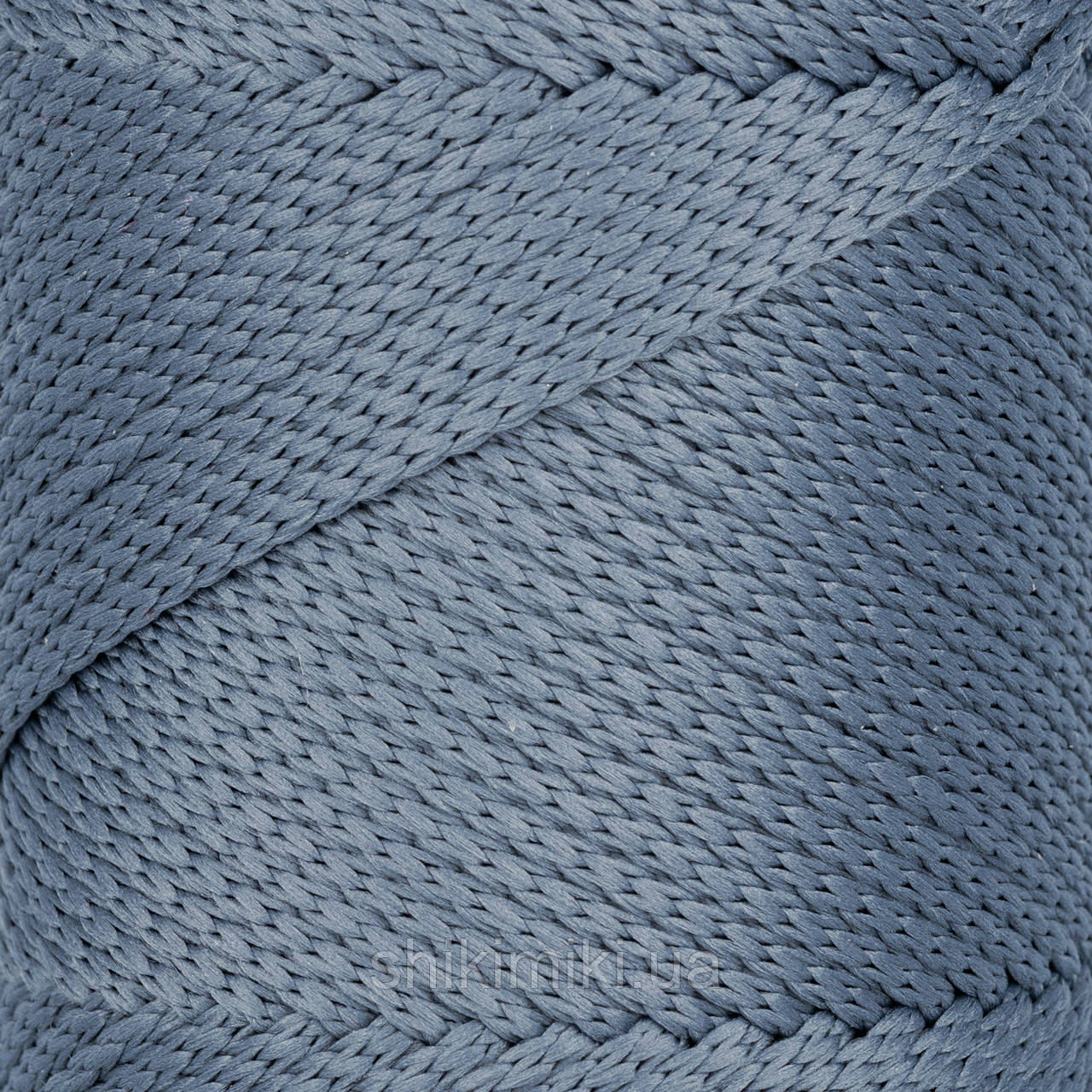 Шнур поліефірний Matte Macrame 3 mm, колір Джинсовий, фото 1