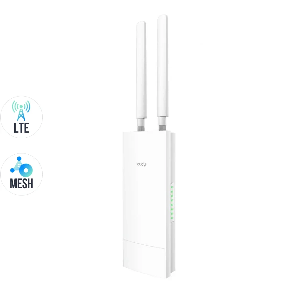 WiFi 5 Mesh 4G LTE-маршрутизатор зовнішній Cudy LT500 OUTDOOR CAT4 дводіапазонний (73-00530), фото 1