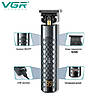 Акумуляторна машинка для стрижки та оконтовки VGR V-077 800мАг, фото 6